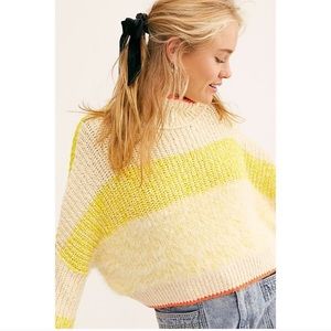 NWT Free People sunbrite combo sweater